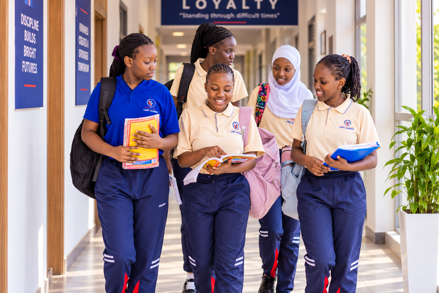 Girls School Students